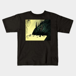 eyvind earle Kids T-Shirt